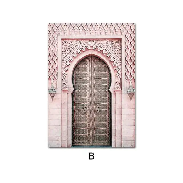 Bloeiende Schoonheid: Islamitische Roze Bloem Architectuur