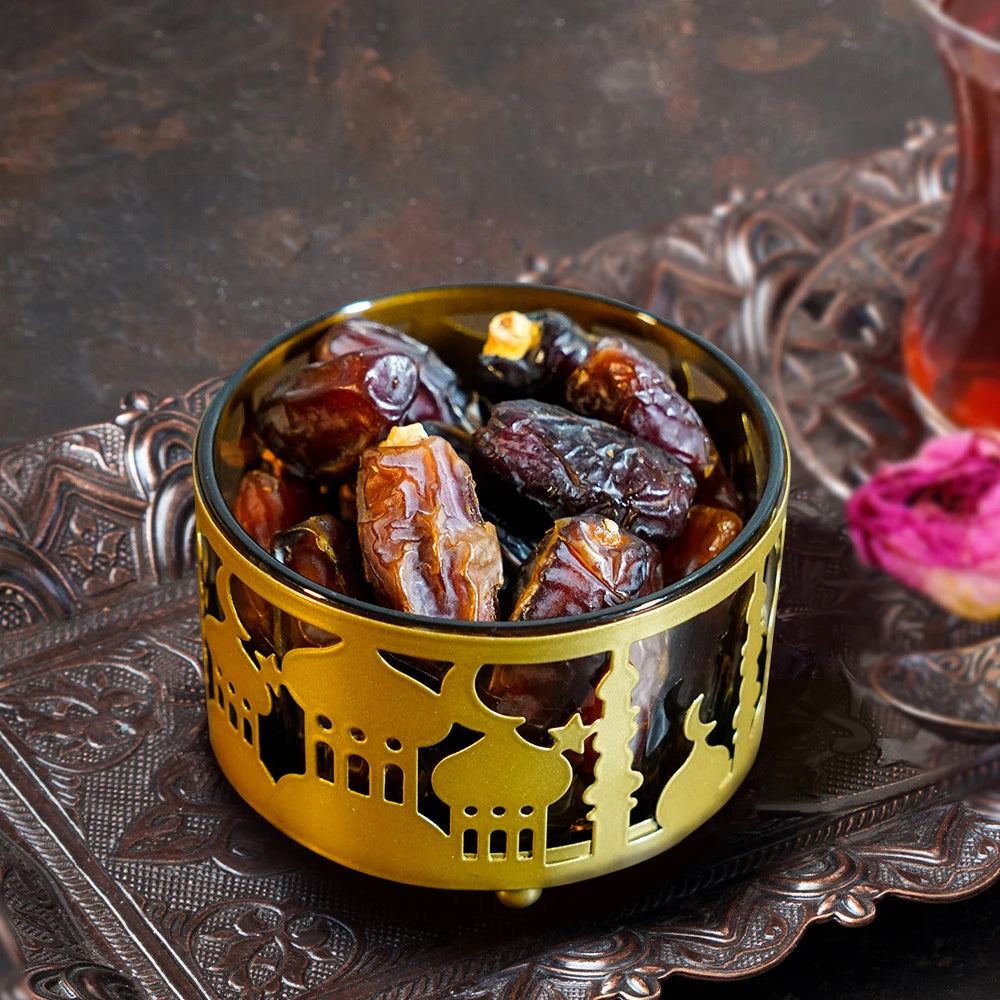 Eid Al-Fitr Metalen Fruit- en Dadelkom - Ramadan Decoratie