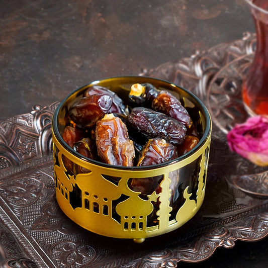Eid Al-Fitr Metalen Fruit- en Dadelkom - Ramadan Decoratie